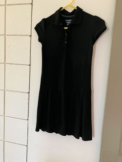 Black Uniform Dress, Size 7-8