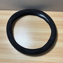 Suede Steering Wheel Cover