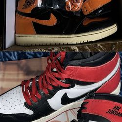 Air Jordan 1 Shattered Backboard 3.0 & Air Jordan 1 Black Toe