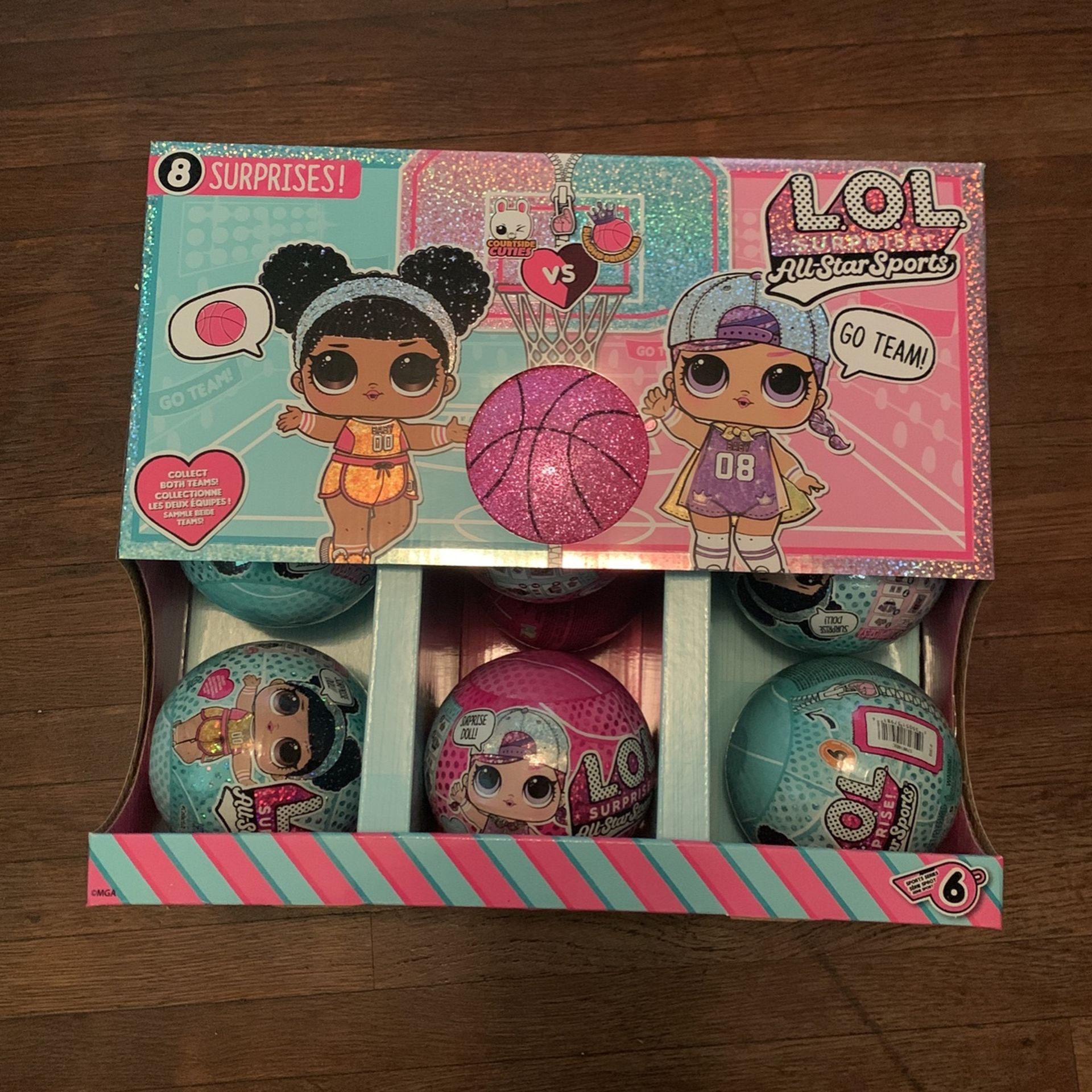 LOL Surprise All Star Sports Series 6 Full Box Set Of 12 Lol Surprise All Stars Sports Dolls