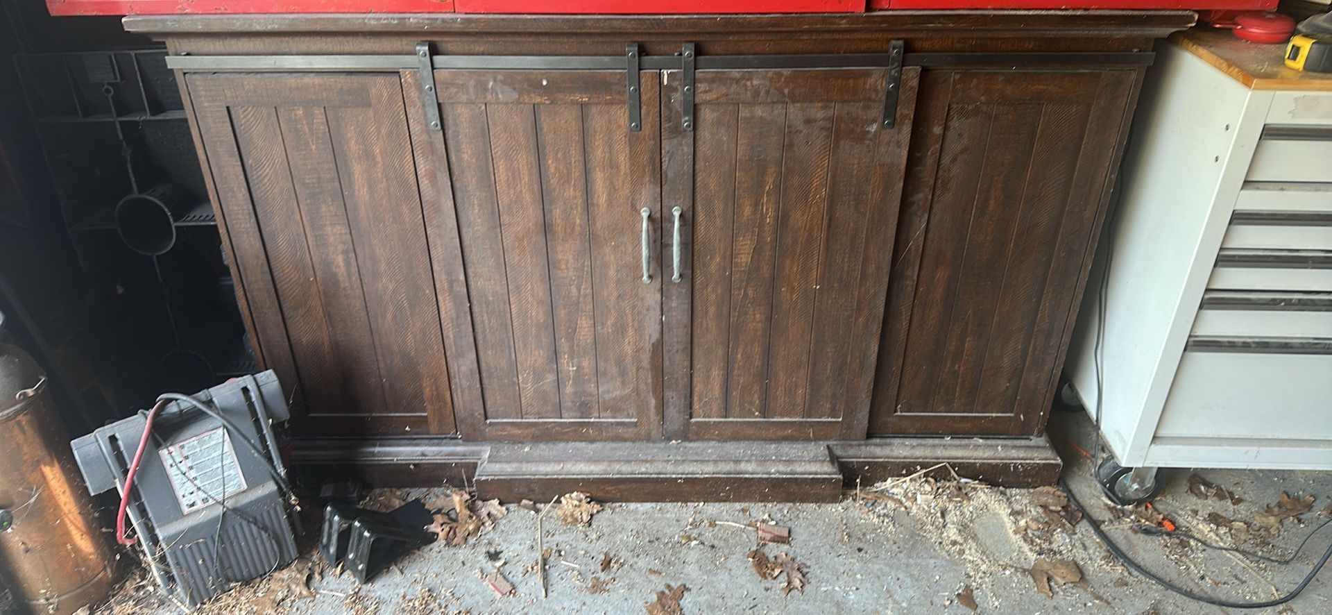 Fireplace/tv Console/bookcase