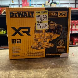 Dewalt 20v MAX XR Jig Saw