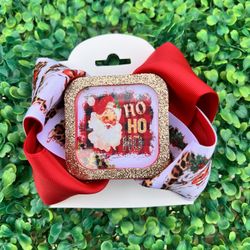 Santa Claus Hair Bow