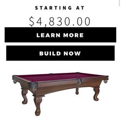 OLHAUSEN Traditional Americana Pool Table