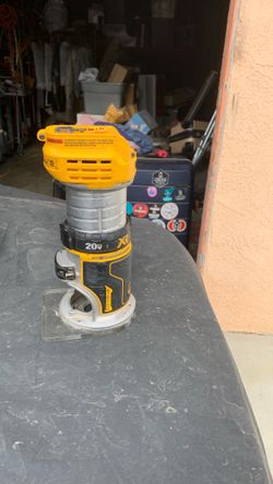 Dewalt 20v cordless router w/ battery or wo/battery