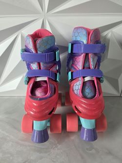 Kids Adjustable Roller Skates – Size J12–2