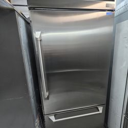 36" GE MONOGRAM BUILT IN BOTTOM FREEZER 