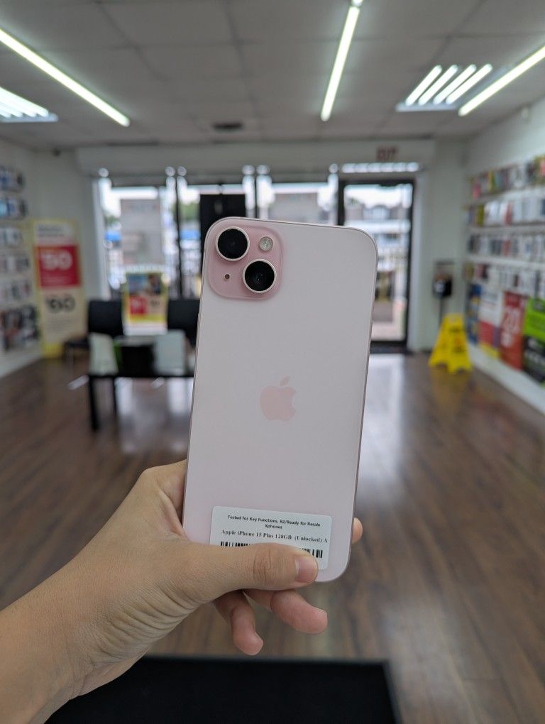 iPhone 15 Plus Unlocked 128gb $99 Down