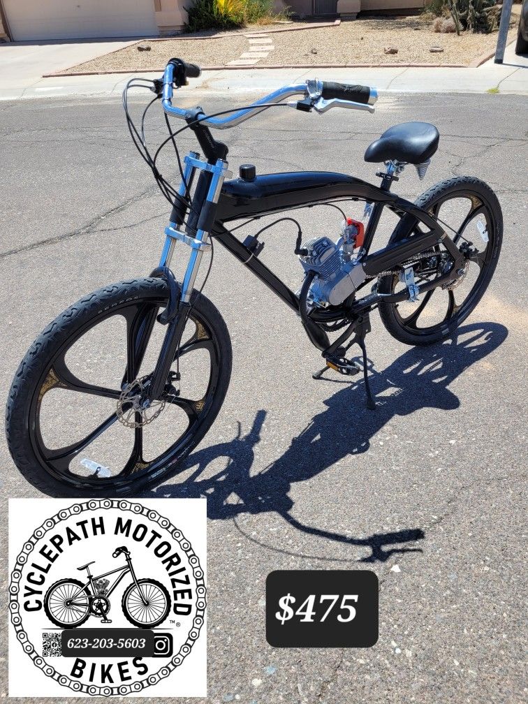 Motorized Bicycle Motor Bike Delivery Available