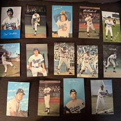 1970s Dodgers Post Cards