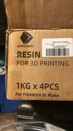 Anycubic 3D Printing Resin (4 boxes