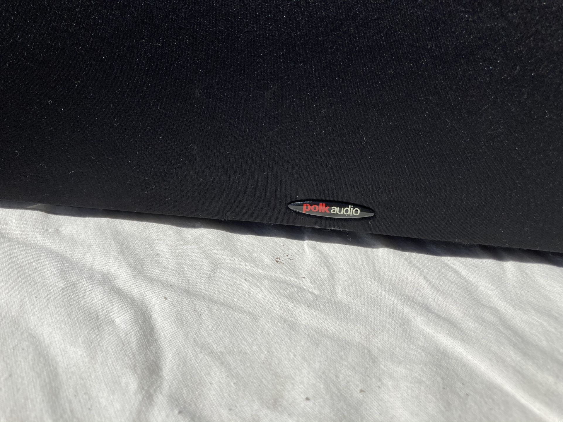 Polk Audio CS2 Monitor Series II (BLACK) Center Channel Speaker 175 watts for Sale in Cerritos