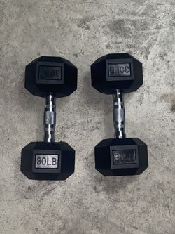 30lb dumbbell set
