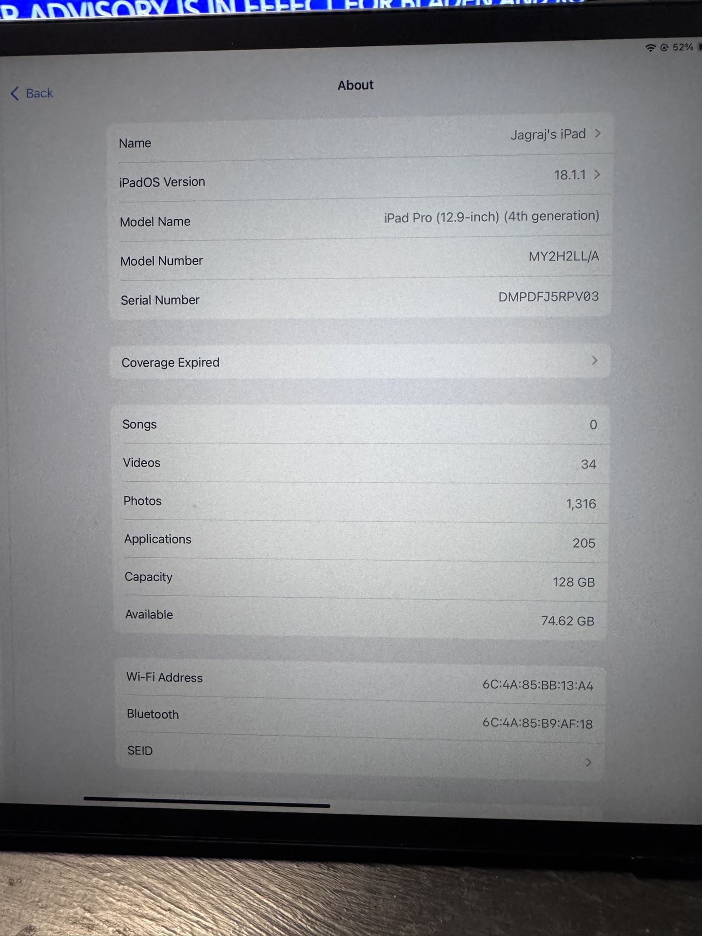 IPad Pro 12.9