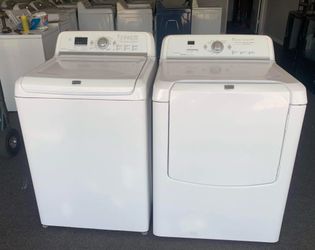 MAYTAG WASHER AND DRYER SET 🤍🤍🤍 DELIVERED & INSTALLED