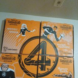 Full Set Of The Fantastic 4 Little Ceasers Boxes