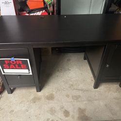 Black Desk From Ikea