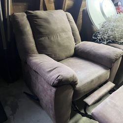 Brown Rocking/Reclining Couch