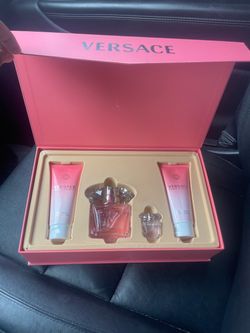 versace cologne/lotion bundle