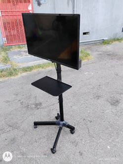 Toshiba Gamer T. V.  on Roller Stand