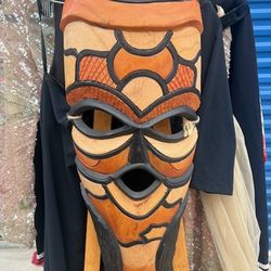 Vintage Handcrafted African Art Collection Mel’Ange Wooden Mask