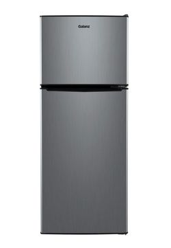 Galanz 4.6 cu ft Stainless Steel Mini Fridge with Freezer