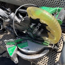 hitachi miter saw 