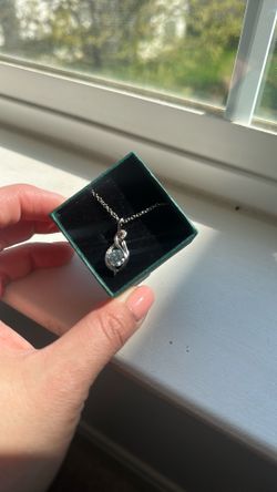 Moissanite necklace