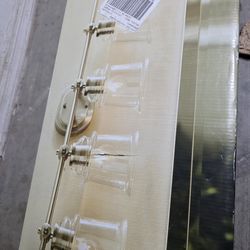 Allen + Roth 5 light bathroom vanity light