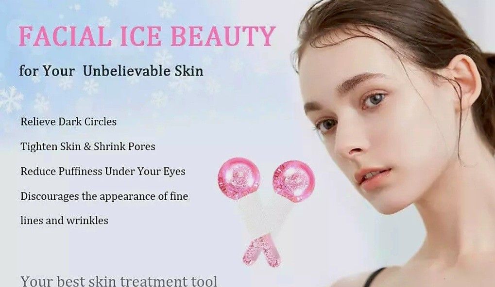YAYU Facial Ice Globes Facial Massager