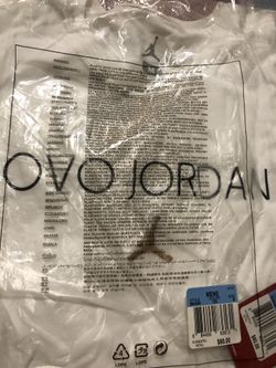 Nike Air Jordan OVO drake T shirt Size M