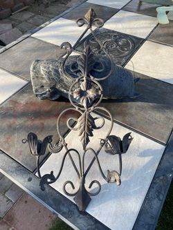 Metal Wall Candel Holder