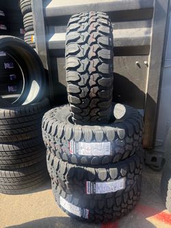 33x12.50R20 MT Rockblade Tires 4 New Tires Installed and Balanced