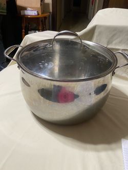 Princess House Heritage 22QT Stainless Steel Pot with Lid