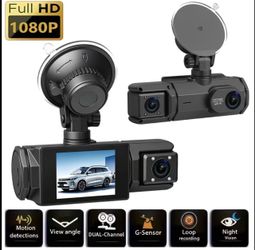 Dual Channel 1080P Full HD Dash Cam