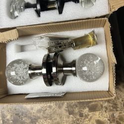 door locks with crystal ball
