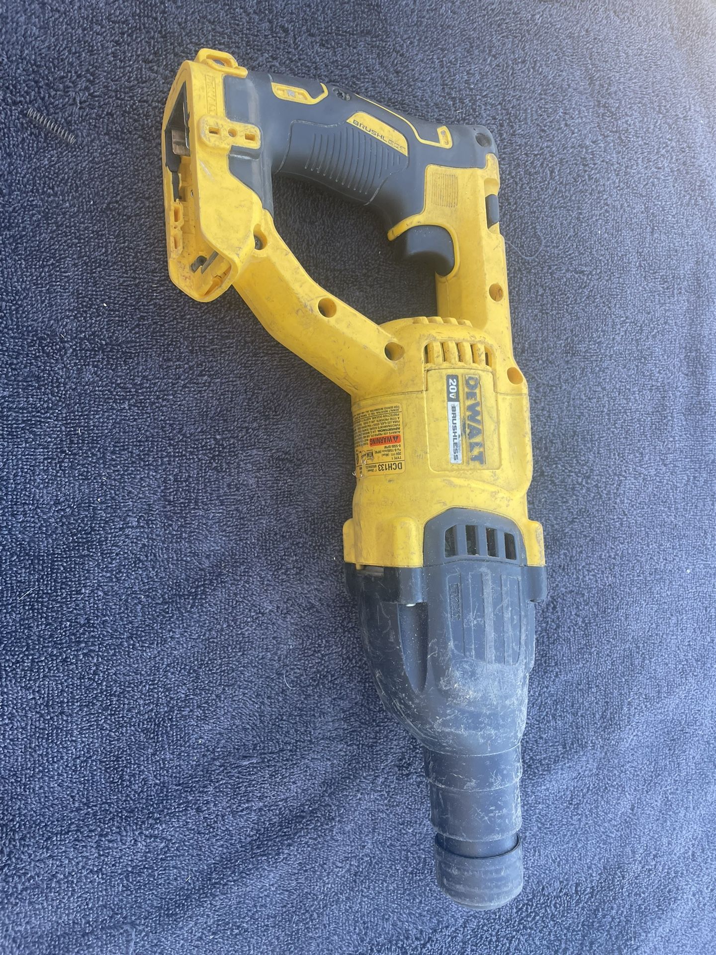 20V MAX Cordless Brushless 1 in. SDS Plus D-Handle Concrete and Masonry Rotary Hammer 