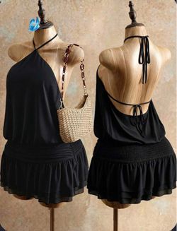 Halter Backless Dress
