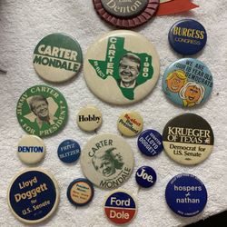 Vintage Political Buttons 