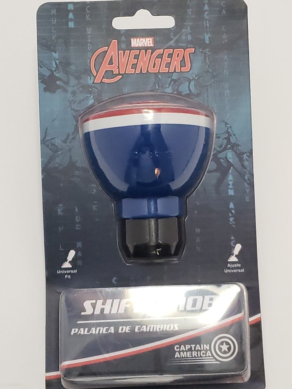 Marvel Avengers Captain America Shift Knob Manual & Automatic Universal By Pilot