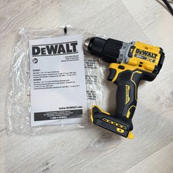 DEWALT 20V MAX XR BRUSHLESS CORDLESS 1/2 IN. HAMMER DRILL (Brand New, Tool Only)