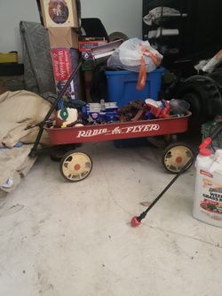 90s Vintage Radio Flyer Wagon