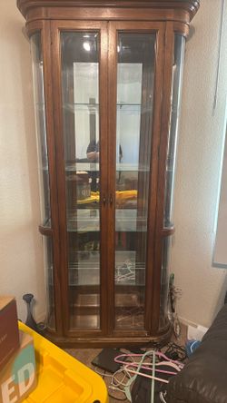 Corner Curio Cabinet