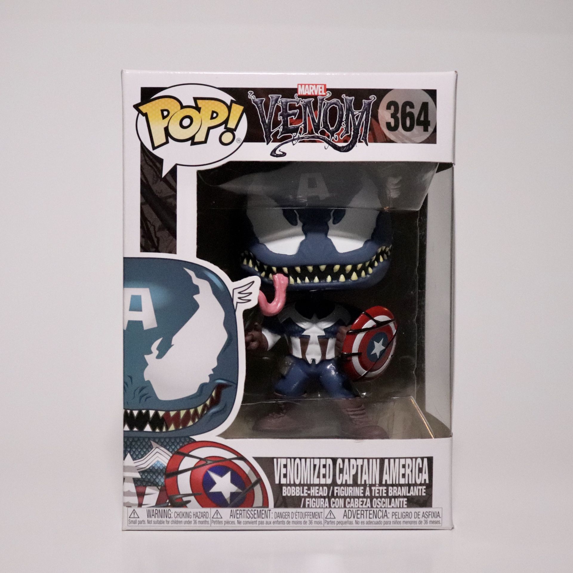 Venom: Venomized Captain America Funko Pop!