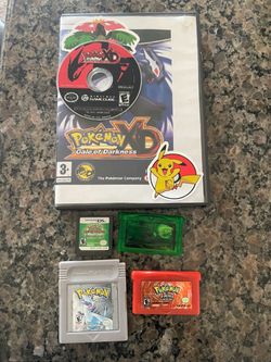 Pokemon XD Gale of darkness, Emerald, Silver, Firered, Explorers of sky