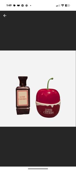 Lush Cherry Perfume & Kimberly Sweet Cherry perfume Set