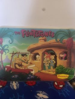 Old dennys flinstone placemats
