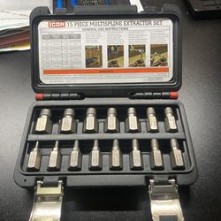Icon 15 Piece Screw Extractor Set