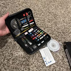 Sew Simply by Artika Portable Sewing Kit w/ Threads, Needles & Case