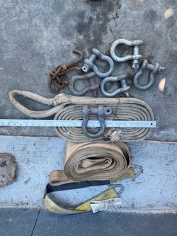 Shackles and straps